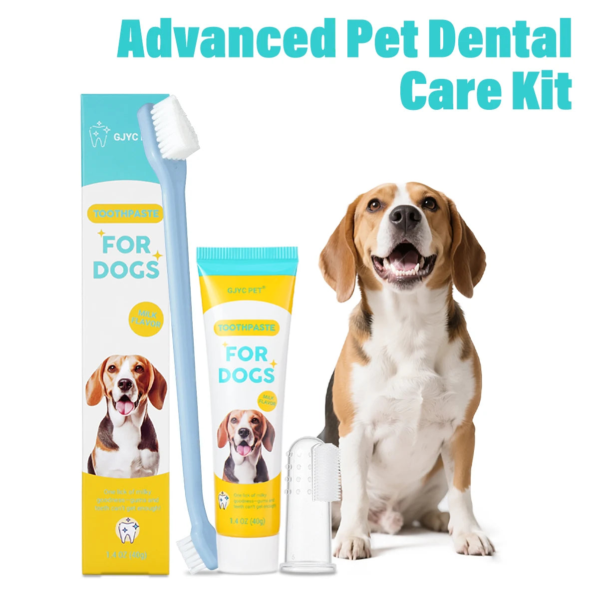 Dog & Cat Dental Care Kit – Toothpaste & Toothbrush
