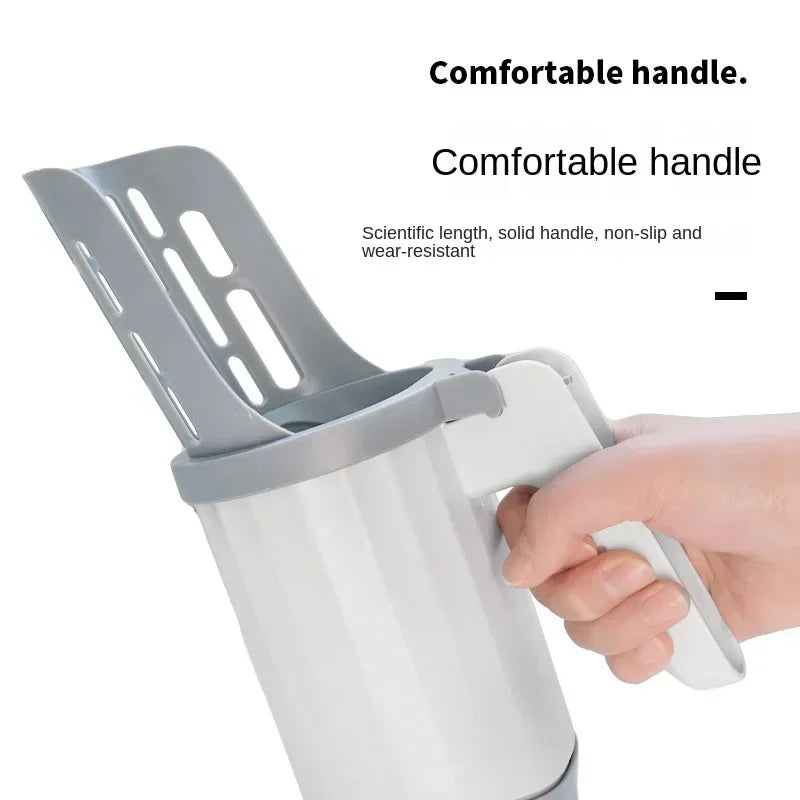 Self-Cleaning Cat Litter Scoop with Waste Bags – Easy & Hygienic Litter Box Cleaner