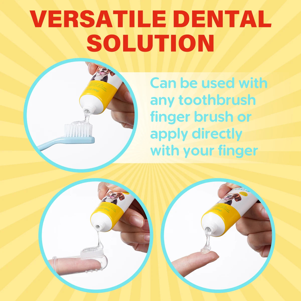 Dog & Cat Dental Care Kit – Toothpaste & Toothbrush