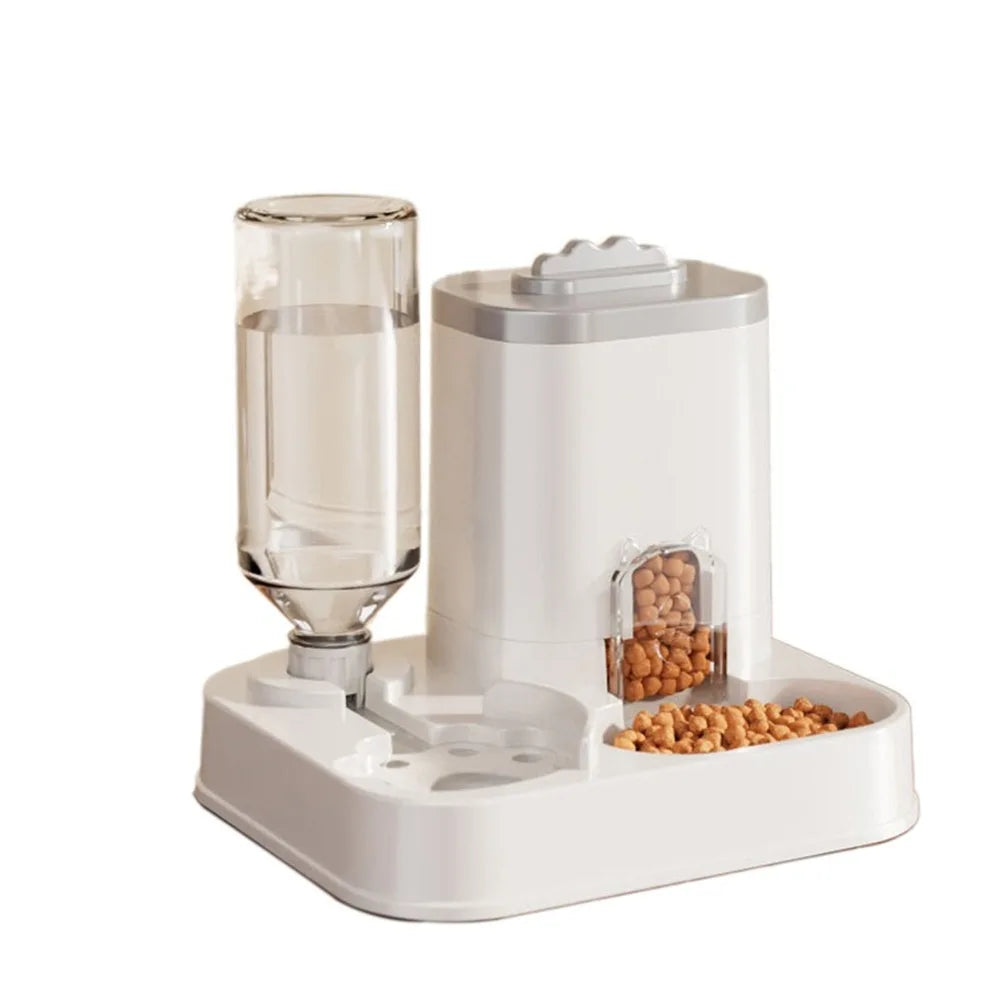 Automatic Pet Food & Water Dispenser for Dogs & Cats