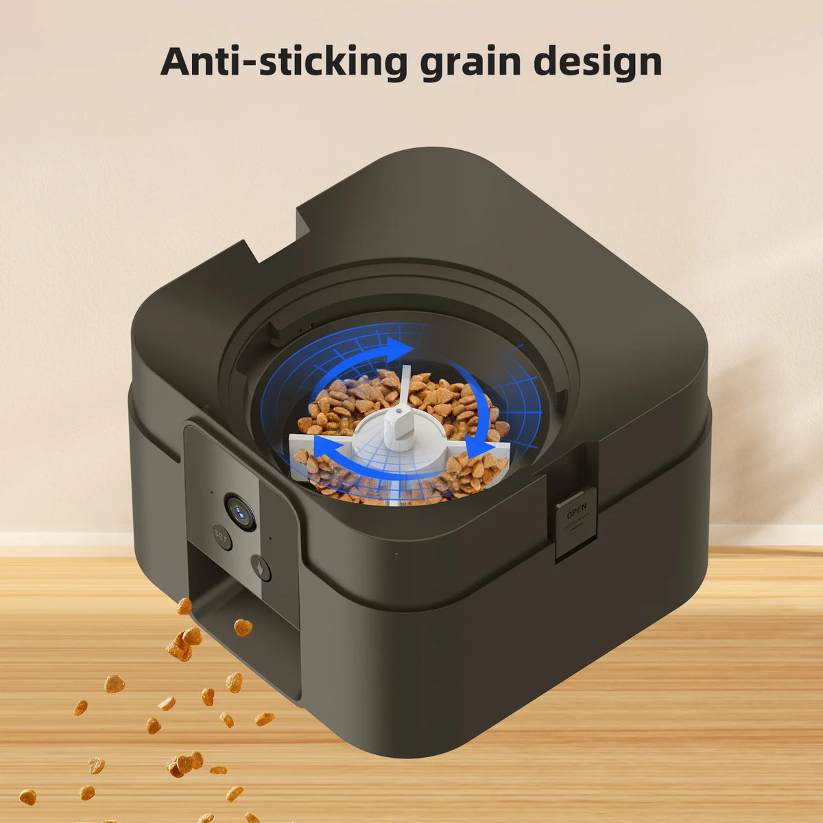 2L Smart WiFi Pet Feeder with Camera for Cats & Dogs