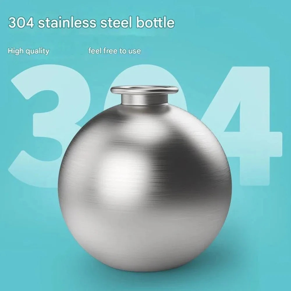 2-in-1 Portable Dog Water Bottle – Leak-Proof Stainless Steel