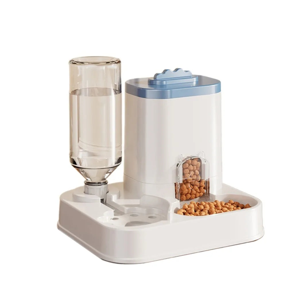 Automatic Pet Food & Water Dispenser for Dogs & Cats