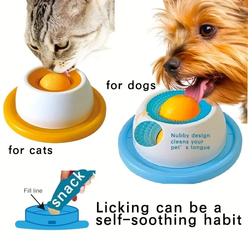 Interactive Pet Lick Mat for Dogs & Cats