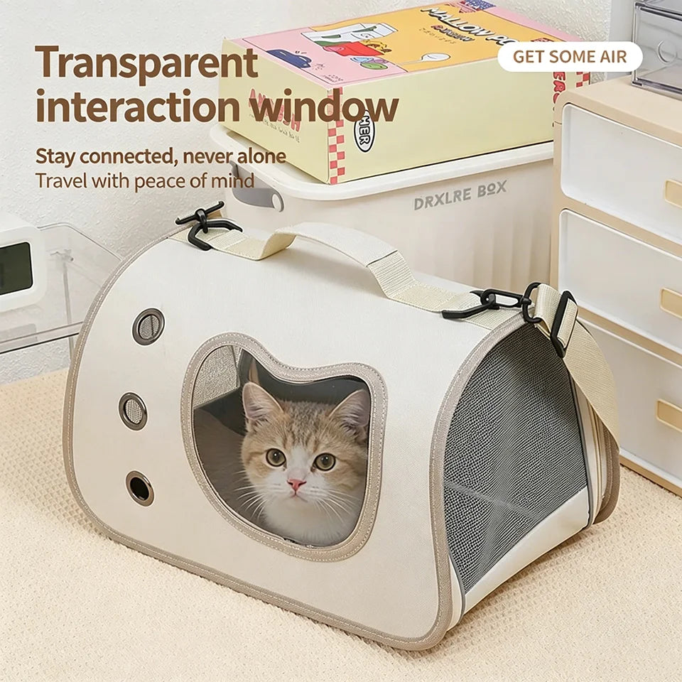 Portable Pet Carrier Bag for Small Dogs & Cats