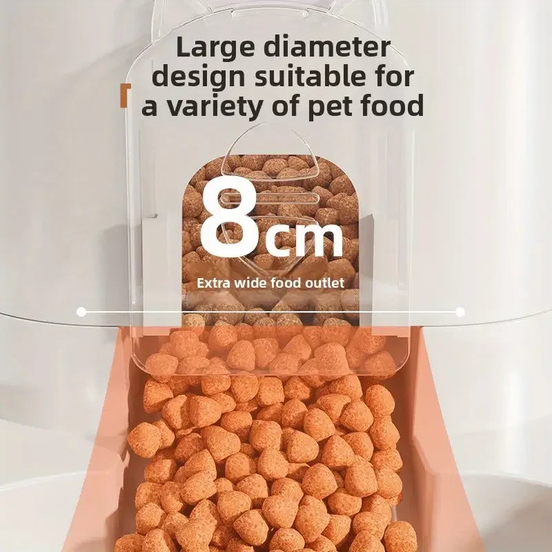 Automatic Pet Food & Water Dispenser for Dogs & Cats