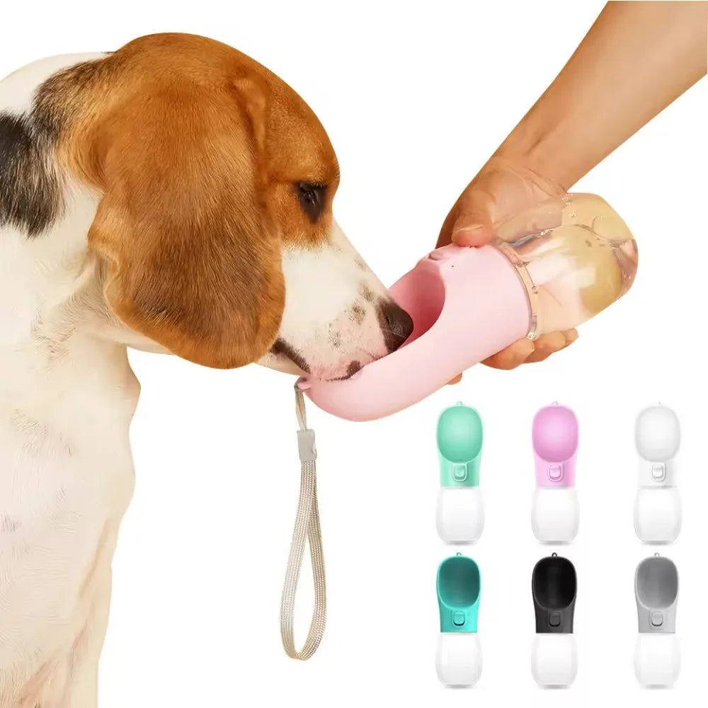 Portable 300ml Dog Water Bottle – Leakproof Travel Water Dispenser for Dogs & Cats